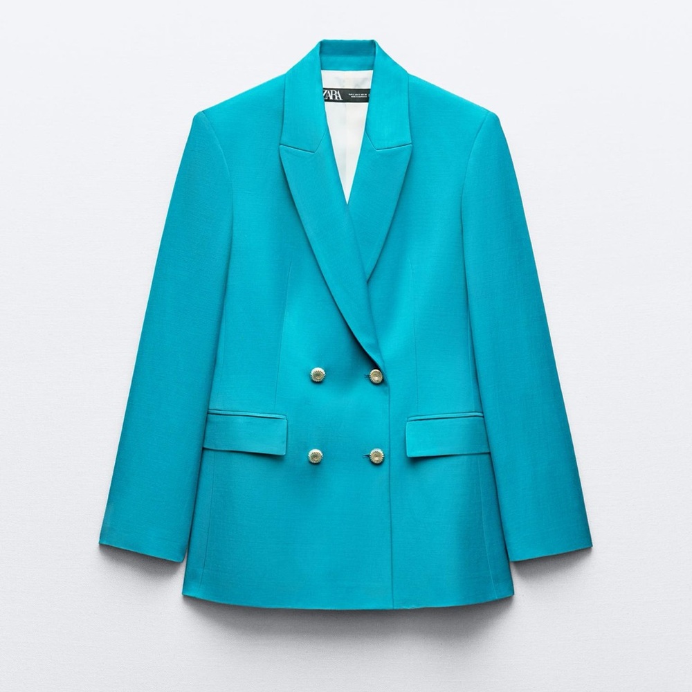 ZARA DOUBLE BREASTED BLAZER